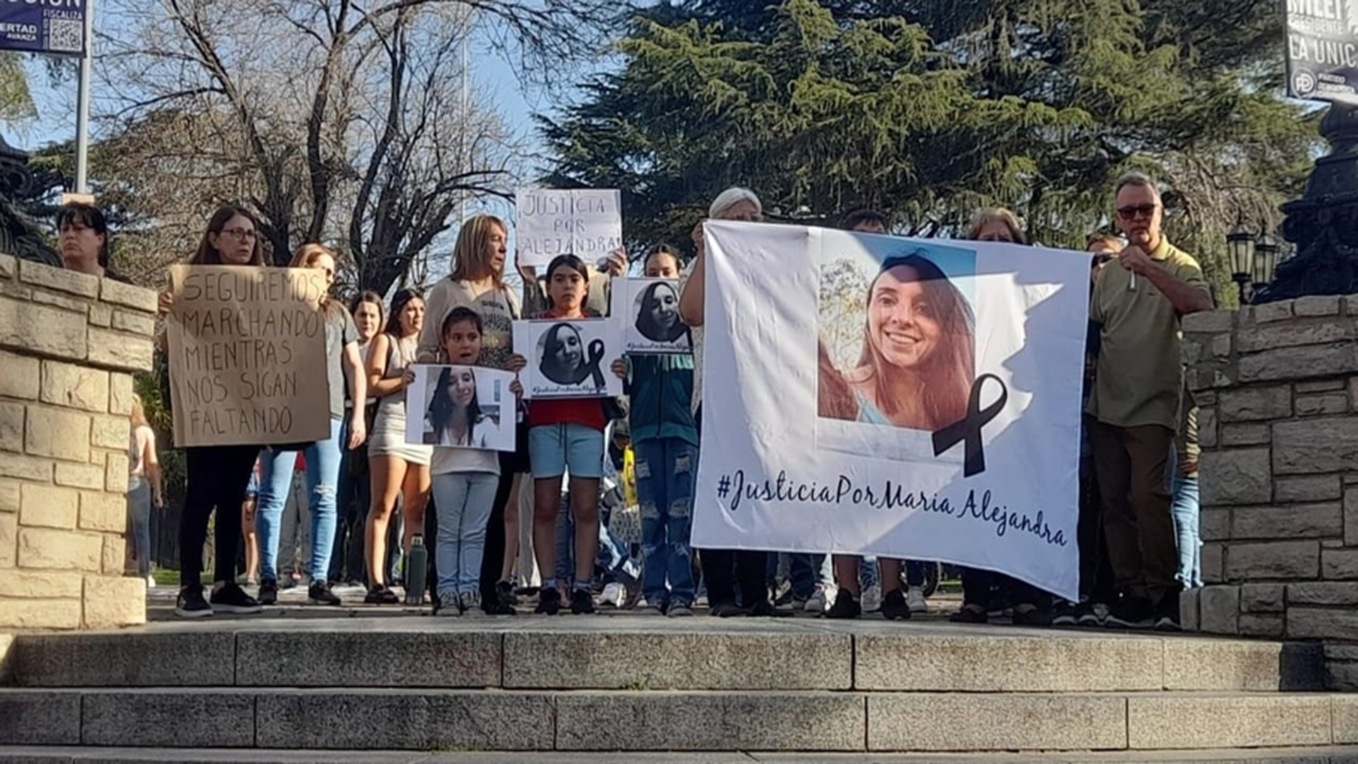 A un año después del femicidio: Marcha por Alejandra Abbondanza